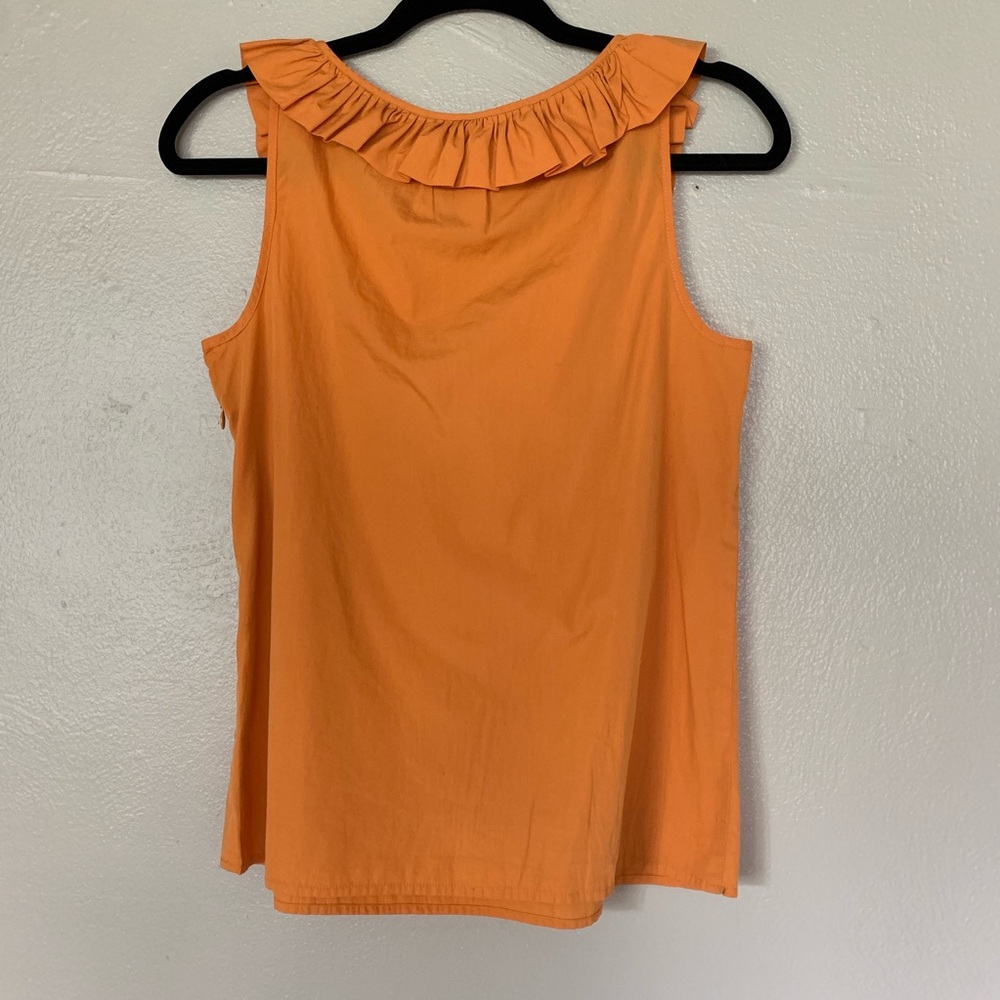 J. Crew | Cayla Ruffled Shell - Picture 3 of 6